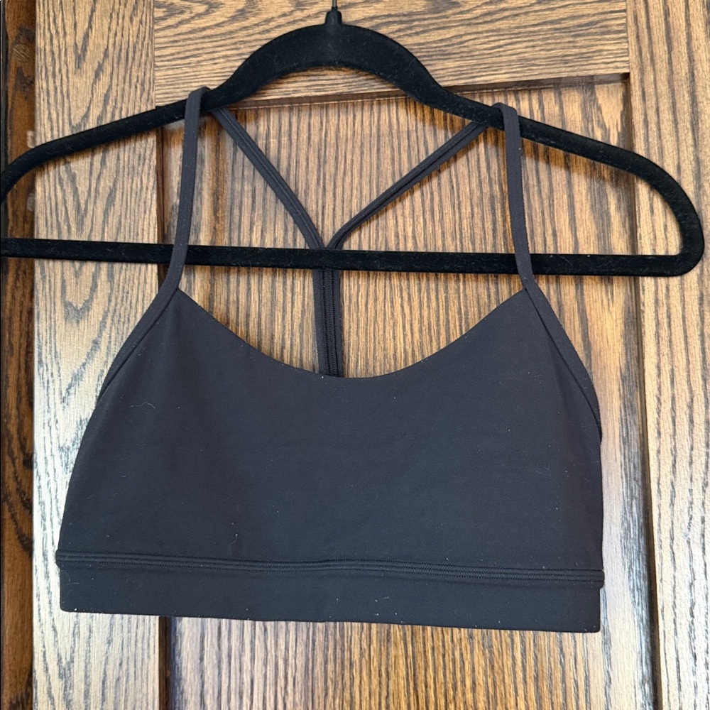 Lululemon flow y bra with clasp size 8